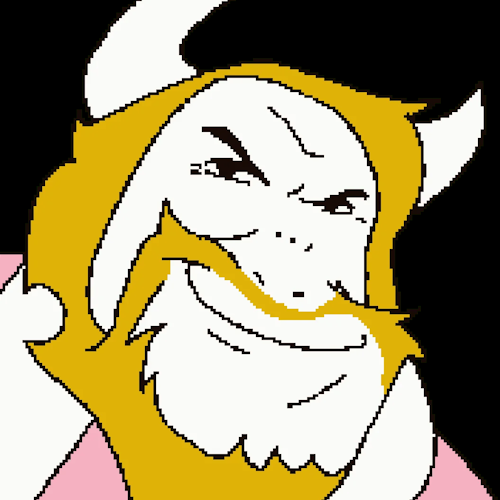 Asgore Runs Over Dess